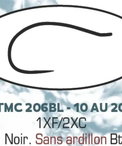 TIEMCO Hameçon Mouche^Hameçons mouche TMC 206BL