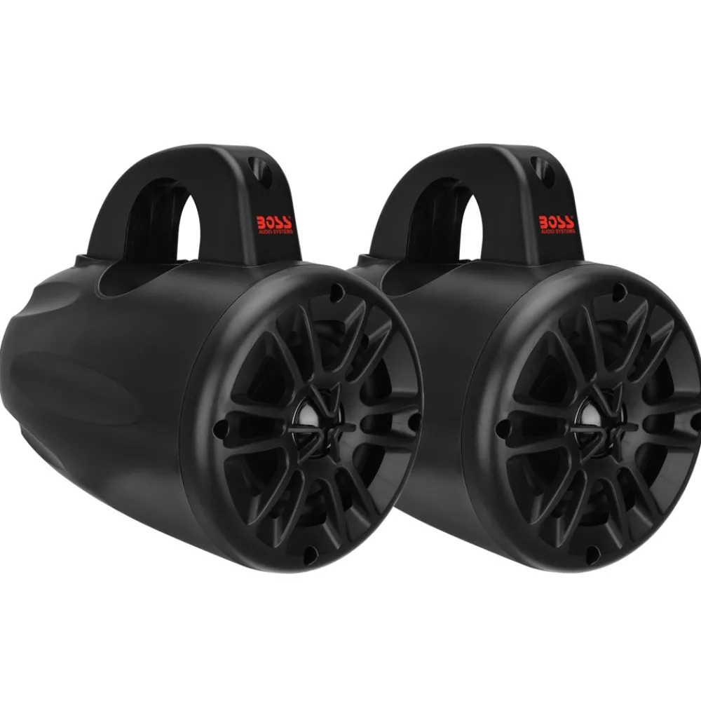 BOSS MARINE Enceintes Marine^Haut-Parleurs tour de Wake MR-WT40