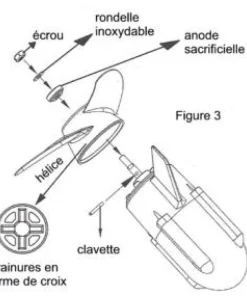 HASWING Hélice pour moteur Ultima 3.0 110lbs