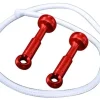 EPSEALON Accessoires Pour Ligature^Insert Alu rouge pour montage sandows à ligaturés
