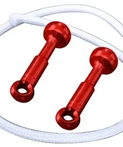 EPSEALON Accessoires Pour Ligature^Insert Alu rouge pour montage sandows à ligaturés