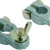 EUROMARINE Jeu de deux cosses +/- papillon en plomb