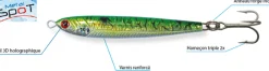 FLASHMER Leurre Jigging|Jigs^Jig Metal Spot 60 g 87 mm