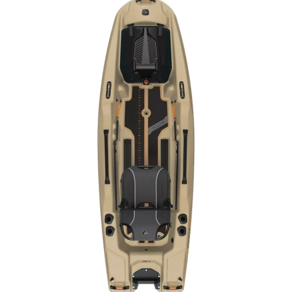 PELICAN SPORT Kayak De Pêche Rigide Et Pack^Kayak de pêche Pelican Catch PWR 100 Khaki
