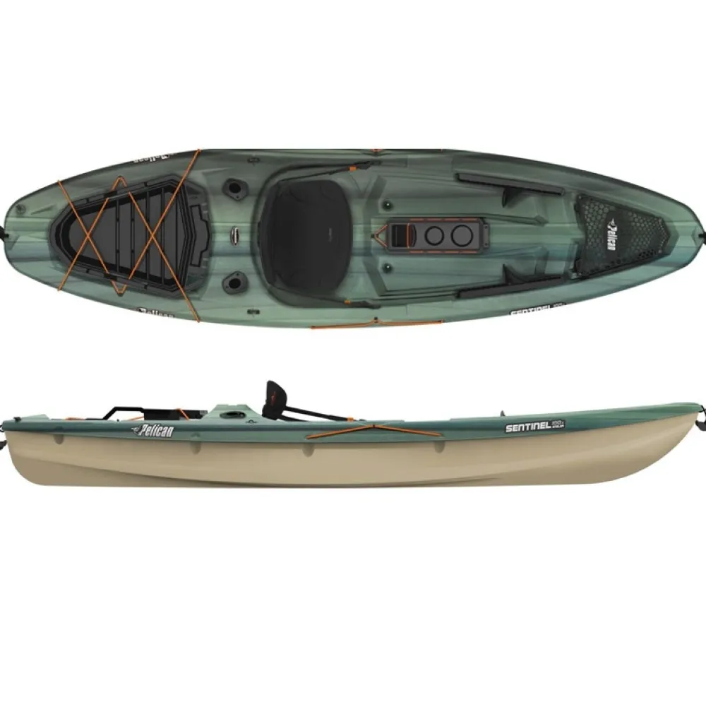 PELICAN SPORT Kayak De Pêche Rigide Et Pack^Kayak de pêche Pelican Sentinel 100X Angler