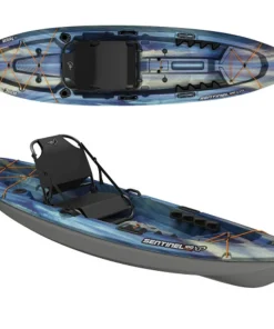 PELICAN SPORT Kayak De Pêche Rigide Et Pack^Kayak de pêche Pelican Sentinel 100XP Angler Night Grey