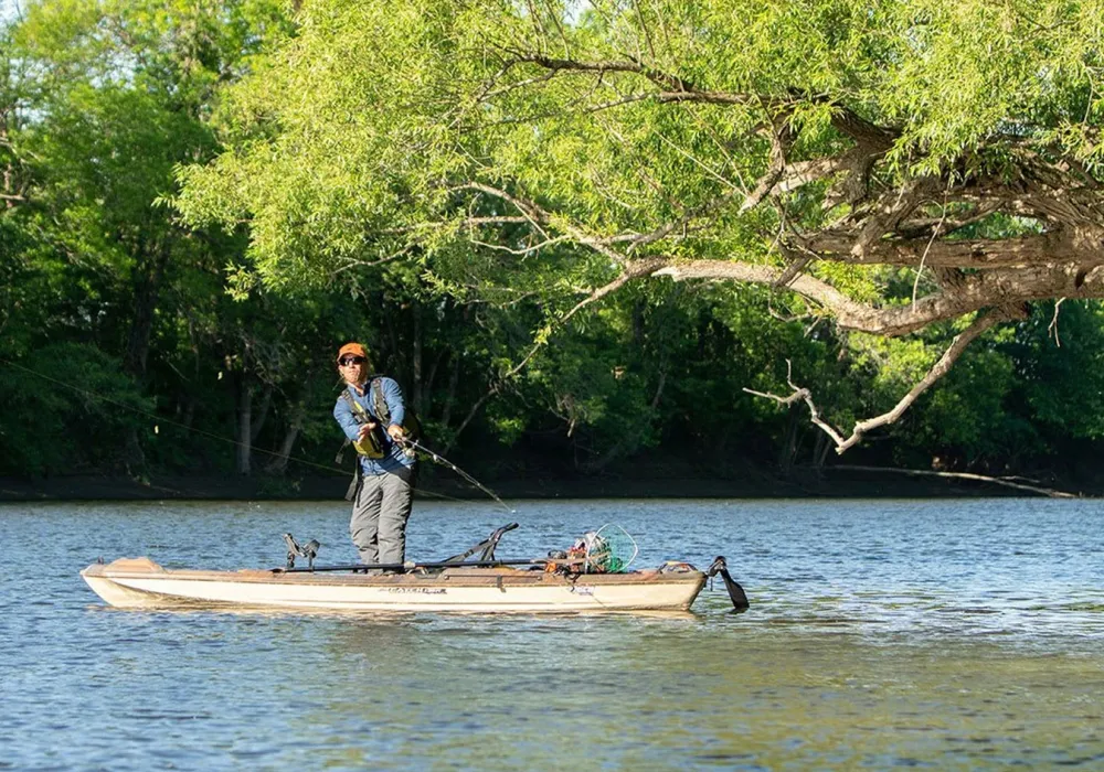 PELICAN SPORT Kayak De Peche À Pédale|Kayak De Pêche Rigide Et Pack^Kayak de pêche Pelican The Catch 130 Hydrive II