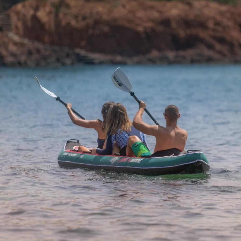 ROCKSIDE Kayak Gonflable Et Pack^Kayak gonflable 3 places Grand Voyager