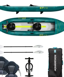AQUA DESIGN Kayak Dropstitch|Kayak Gonflable Et Pack^Kayak gonflable Epyx 380