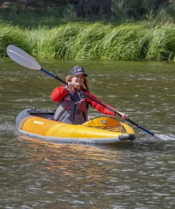 AQUAGLIDE Kayak Dropstitch^Kayak gonflable Deschutes 130