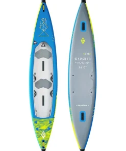 AQUATONE Kayak Gonflable Et Pack^Kayak gonflable Glacier 14'0 2P