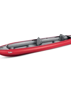 GUMOTEX Kayak Gonflable Et Pack^Kayak gonflable Solar 019 Rouge | 3 places