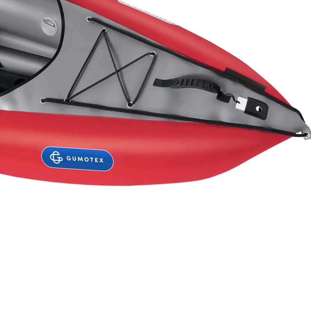 GUMOTEX Kayak Gonflable Et Pack^Kayak gonflable Solar 019 Rouge | 3 places