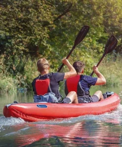 GUMOTEX Kayak Gonflable Et Pack^Kayak gonflable Solar 019 Rouge | 3 places