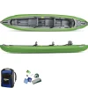 GUMOTEX Kayak Gonflable Et Pack^Kayak gonflable Solar 019 Vert | 2 places