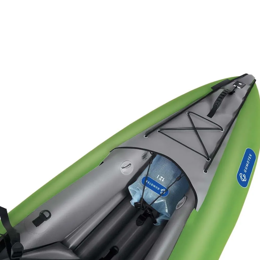 GUMOTEX Kayak Gonflable Et Pack^Kayak gonflable Solar 019 Vert | 2 places