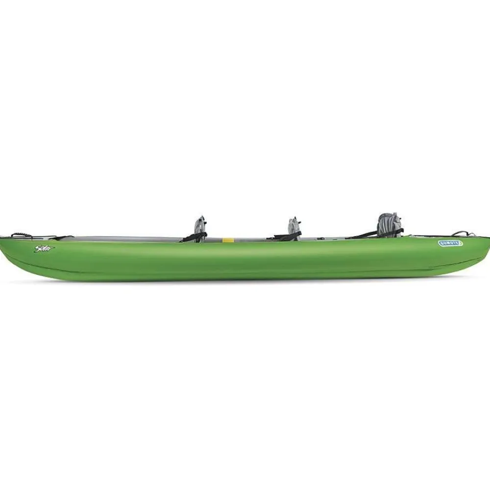 GUMOTEX Kayak Gonflable Et Pack^Kayak gonflable Solar 019 Vert | 2 places