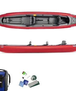 GUMOTEX Kayak Gonflable Et Pack^Kayak gonflable Solar 019 Rouge | 2 places