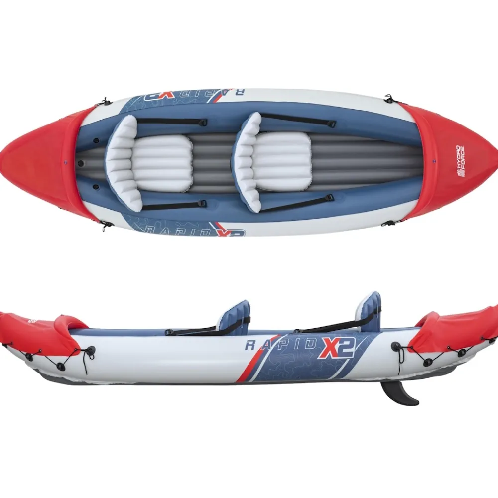 HYDRO-FORCE Kayak Gonflable Et Pack^Kayak gonflable Hydro Force Lite-Rapid X2
