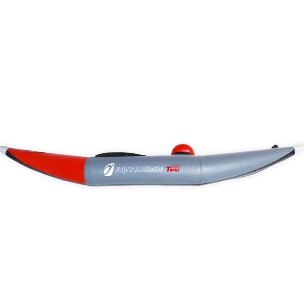 AQUA DESIGN Kayak Gonflable Et Pack|Kayak Dropstitch^Kayak gonflable PVC Twiki I Rouge Eau vive