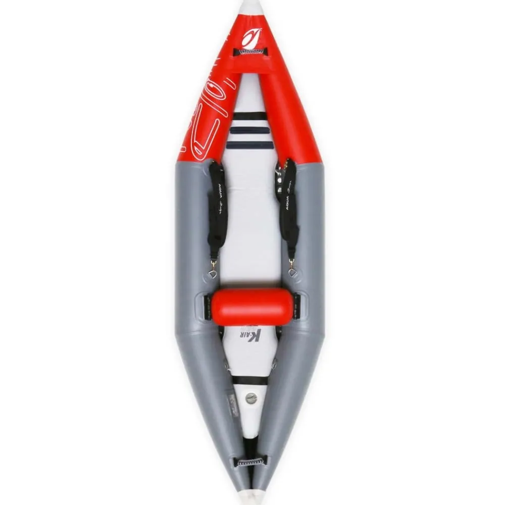 AQUA DESIGN Kayak Gonflable Et Pack|Kayak Dropstitch^Kayak gonflable PVC Twiki I Rouge Eau vive