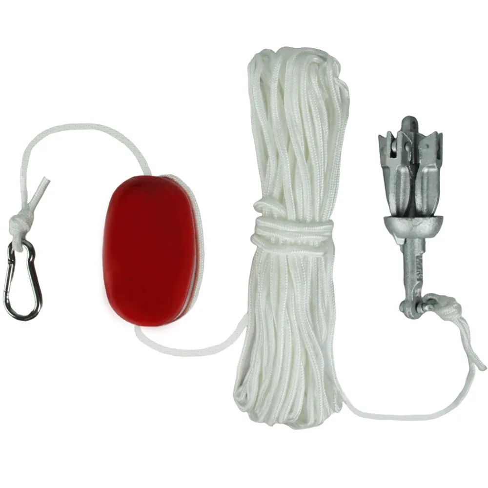 AMTRAC FISHING Ancre Et Poids|Accessoire De Mouillage^Kit ancre pliable float tube ou kayak 700 gr