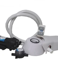 JABSCO Toilette Bateau^Kit conversion électrique Quiet Flush 12V
