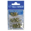 FLASHMER Accessoires De Montages Carnassier^Kit Emerillons Barils à Agrafes N°4-6-8