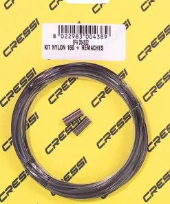 CRESSI-SUB Nylon^Kit fil nylon compétition Cressi (180/100 ème) + 2 sleeves