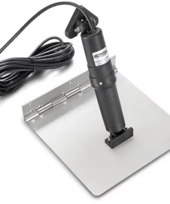 LECTROTAB Kit flaps Lectrolab 230X460 mm pelles Inox avec commutateur Joystick LED 12V