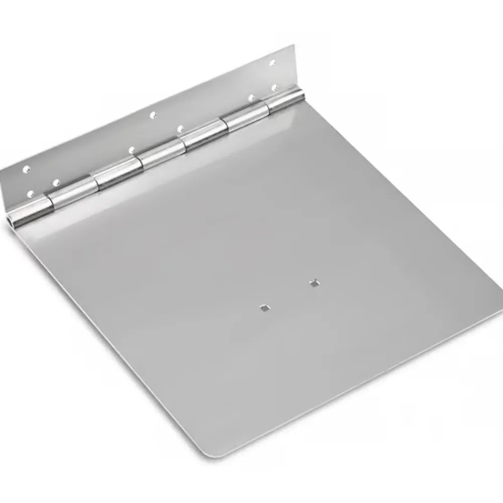 LECTROTAB Kit flaps Lectrolab 230X460 mm pelles Inox avec commutateur Joystick LED 12V