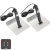 LECTROTAB Kit flaps Lectrolab 305X305 mm pelles Inox avec commutateur LED 12V