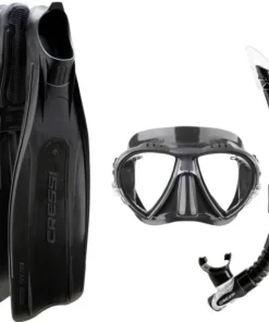 CRESSI-SUB Kit palme masque tuba Snorkeling Cressi Pro Star