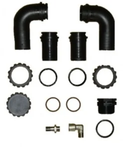 PLASTIMO Kit 2 embouts tuyau Ø 38 mm