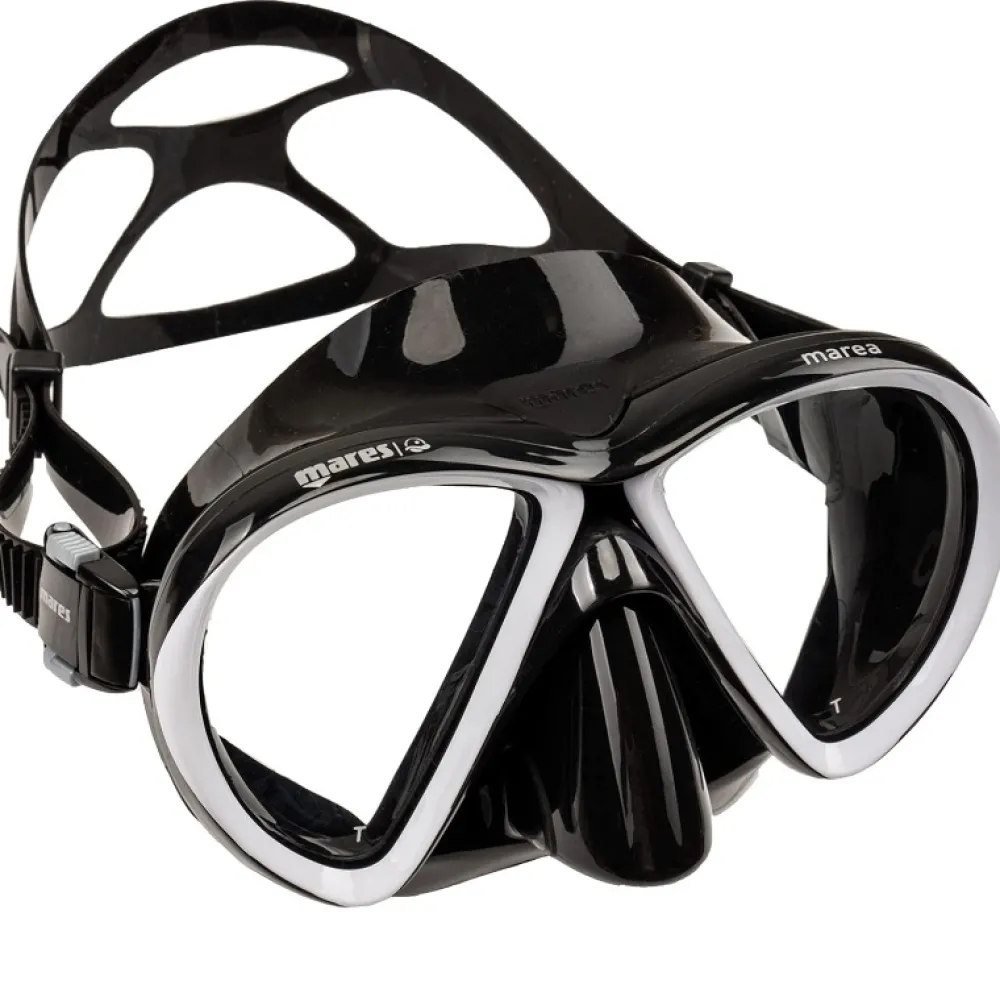 MARES Kits Palmes, Masques, Tubas^Kit snorkeling X-One Marea Blanc