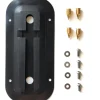 KAHE Accessoire Moteur Électrique^Kit support aileron à visser embarcation rigide en plastique rotomoulé