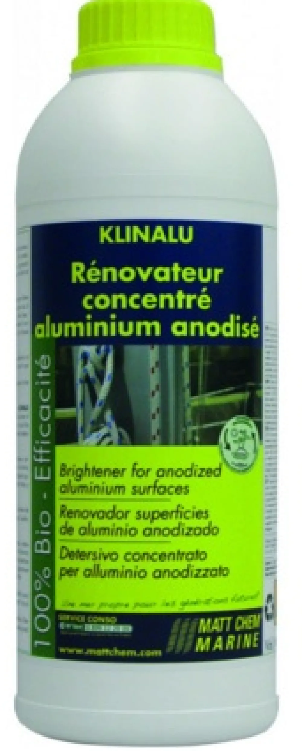 MATT CHEM MARINE Polishage Et Lustrage|Nettoyage Bateau^Klinalu Matt Chem Nettoyant aluminium 1L