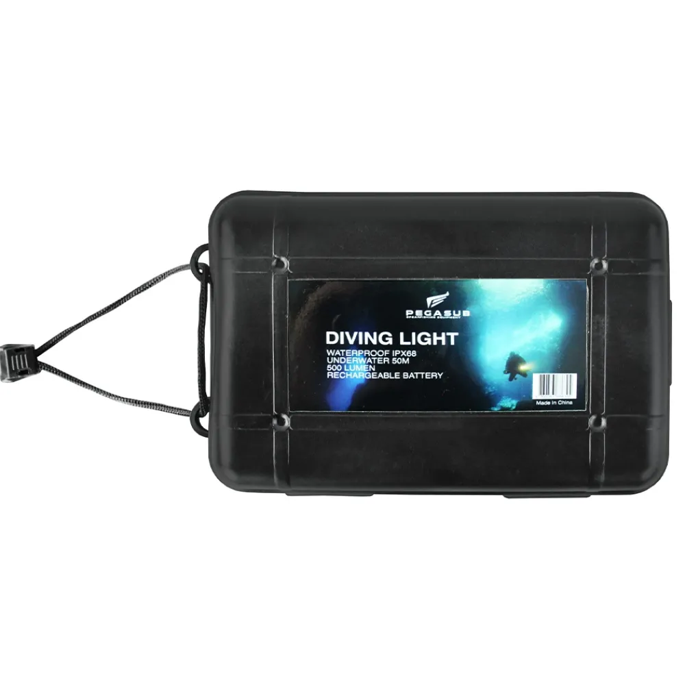 PEGASUB Lampe de plongée Led Diving Light 500 lumens