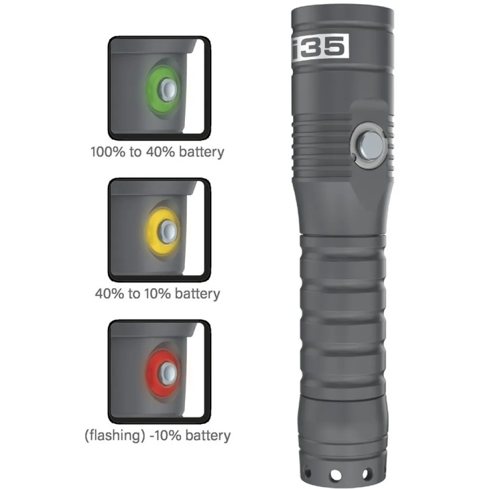 SEAC SUB Phares Et Lampes|Lampe Étanche^Lampe de plongée I35 rechargeable