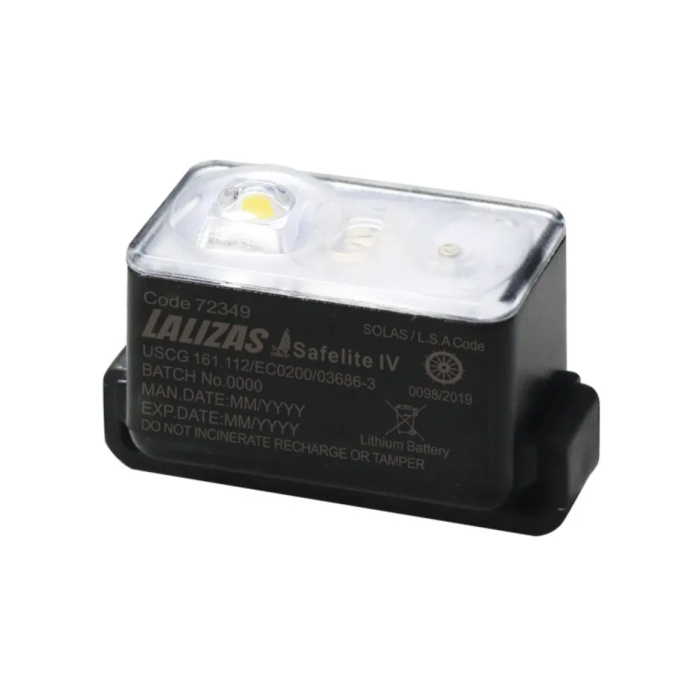 LALIZAS Lampe flash Safelite IV pour gilet et brassière de sauvetage