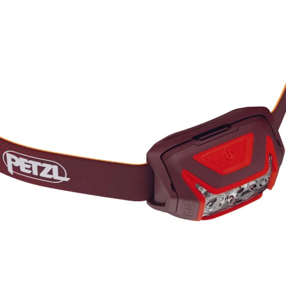 PETZL Lampe marine Frontale Actik Core Rouge
