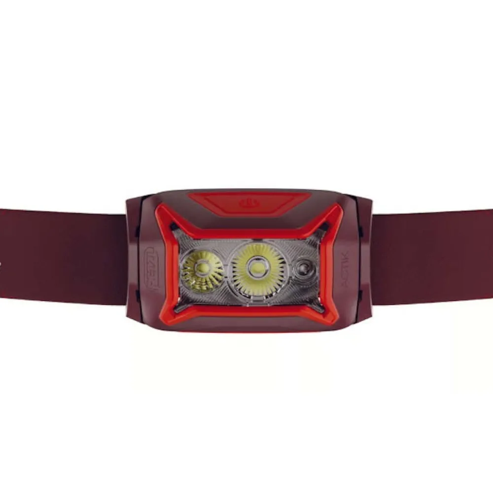 PETZL Lampe marine Frontale Actik Core Rouge