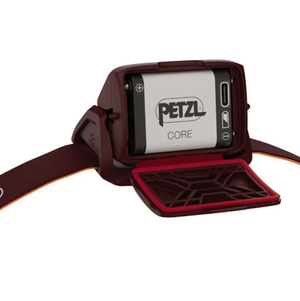 PETZL Lampe marine Frontale Actik Core Rouge