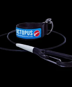 OCTOPUS FREEDIVING Accessoire Apnée^Lanyard Compétition Bleu 100 cm
