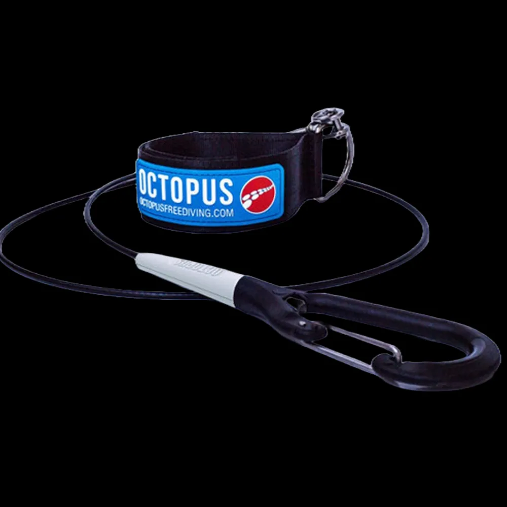 OCTOPUS FREEDIVING Accessoire Apnée^Lanyard Compétition Bleu 100 cm