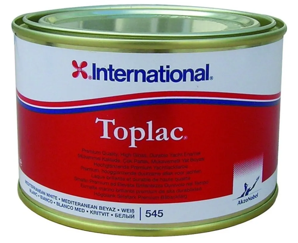 INTERNATIONAL Laque Toplac - Volume: 0.375 L - Couleur: Noir (051)