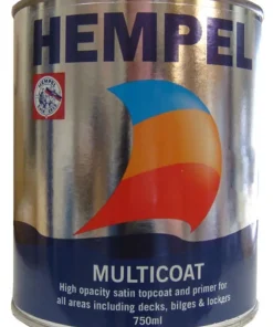 HEMPEL Laque Multi Coat Satinée - - 10000 blanc - 0,75 l