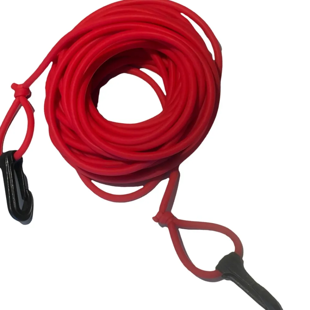 DENTY SPEARFISHING Corde Flottante Et Fil Élastique^Élastique de bouée Rouge