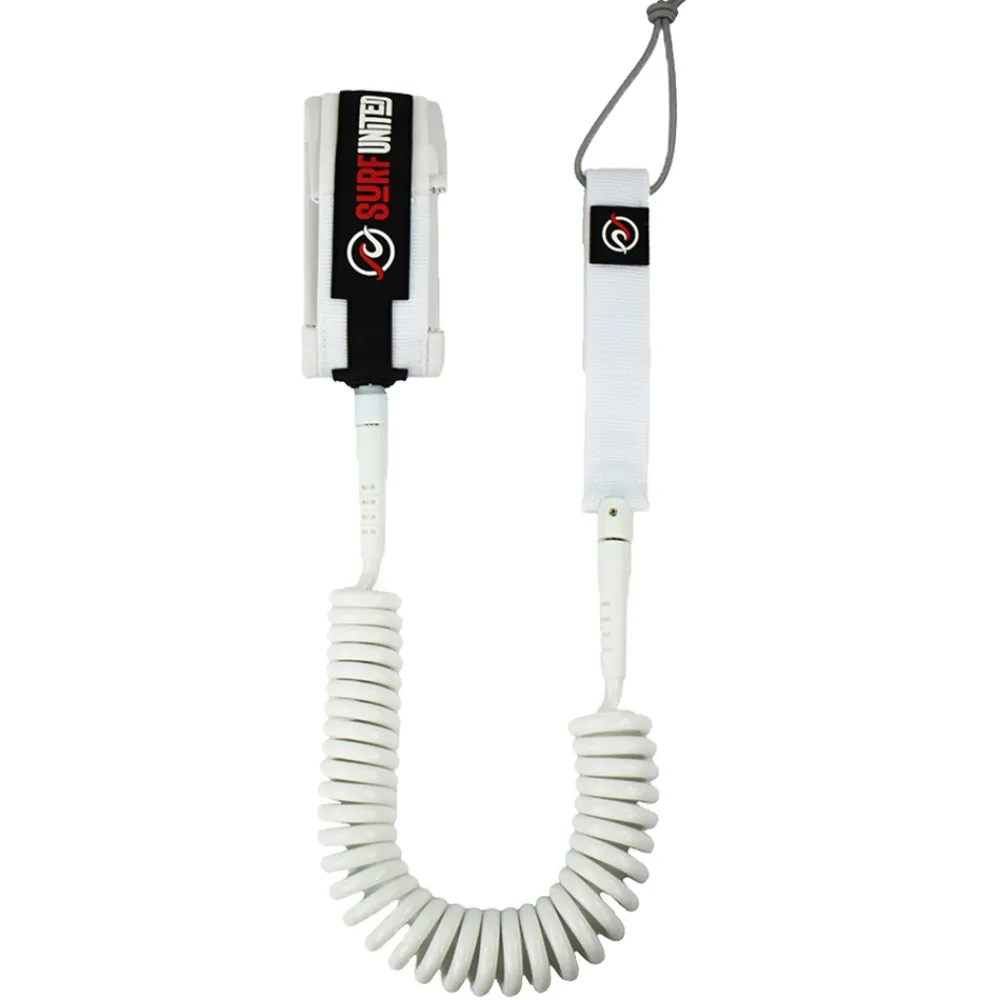 SURF UNITED Leash Paddle^Leash paddle renforcé Premium universel 10.0 Blanc