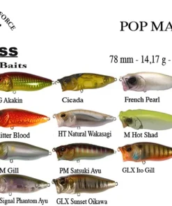 MEGABASS Leurre de Surface Pop Max